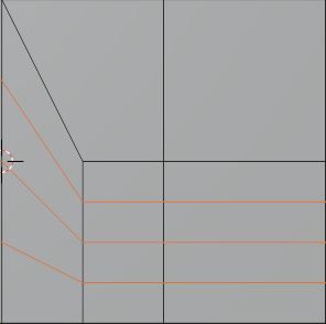 Loops grouping in one half