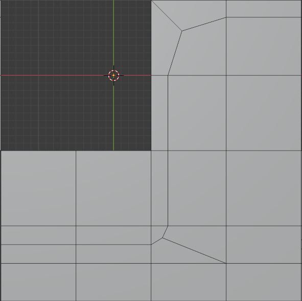 Combination of the techniques to redirect curves.