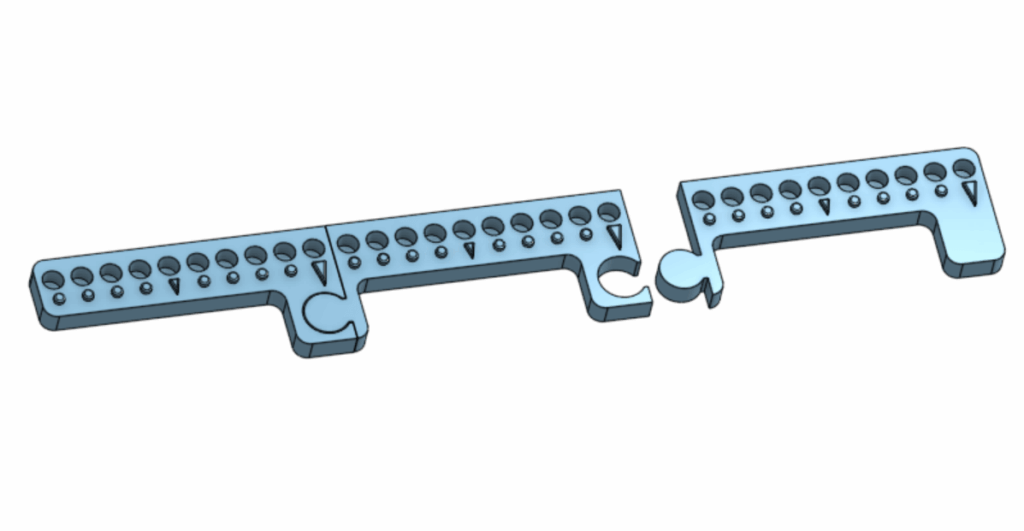 Zahlenstrahl Puzzle (Number Line)