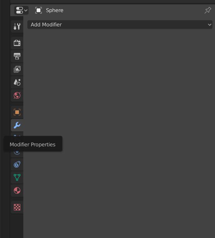 Modifier tab