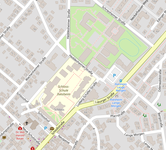 Map view on touch-mapper.org before the STL file was generated